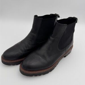 Black Chelsea Work Boots - Men